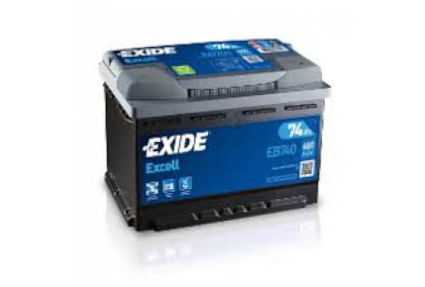 Batterie EXIDE Excell per Avviamento 50Ah 62Ah 74Ah 100Ah