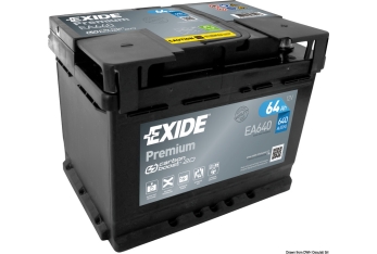 Batterie EXIDE Premium per avviamento e servizi di bordo-12.404.02
