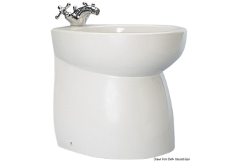 Bidet in ceramica SERIE SILENT-50.219.03