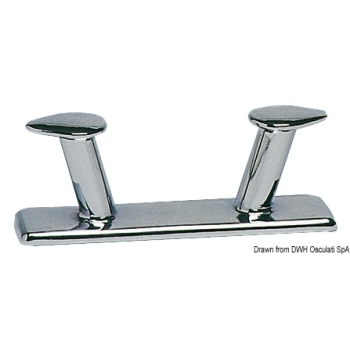Bitta a fungo ottone cromato mm 170 