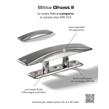 Bitta a scomparsa GHOST 240mm  