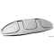 Bitta abbattibile inox 210x70 mm 
