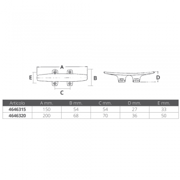 Bitta America in Ottone Cromato