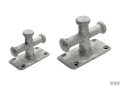 Bitta incrociata 110mm zincata