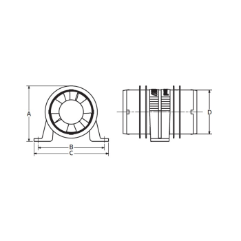 Blowers turbo 4000 water resist 4"