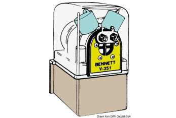 BN-VP1135-R/24 - Elettrovalvola rossa 24 V 