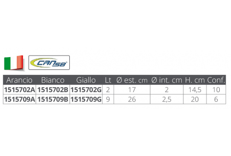 BOA FORO PASSANTE ARANCIO LT 2