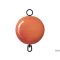 Boa ormeggio gonfiabile in pvc con asta castro d60 cm h92 cm rossa