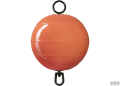 Boa ormeggio gonfiabile in pvc con asta castro d60 cm h92 cm rossa