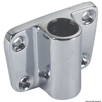 Boccola laterale ottone cromato 14 mm 