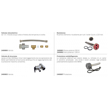 BOILER B3 15 LT CON SCAMBIATORE