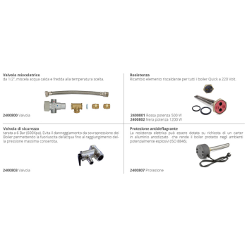 Boiler b3 15 lt con scambiatore