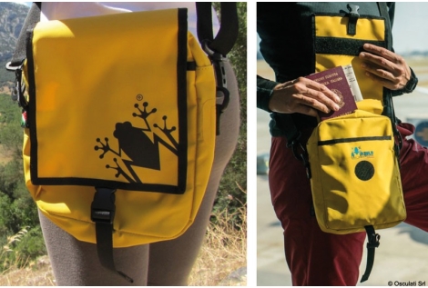 Borsa Amphibious Frog 2,6 l gialla 