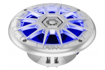 Boss Marine MRGB65S Coppia Speaker LED Argento