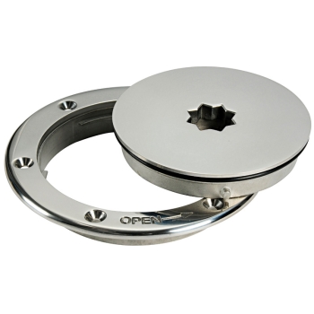 Botola ispezione AISI 316 passaggio 120 mm 
