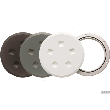 Botola stagna cn1 d160mm grigia 