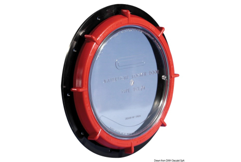 Botola Whale Henderson stagna 236 mm trasparente 