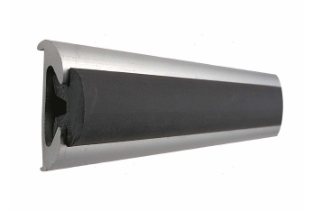 Bottazzo Profilo Parabordo con Supporto in Alluminio Anodizzato 
