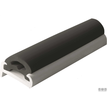 Bottazzo profilo parabordo tipo u2 h35 mm nero l12 m