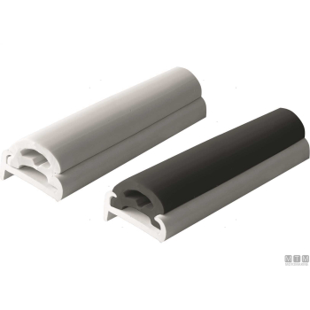 Bottazzo profilo parabordo tipo u2 h35 mm nero l12 m