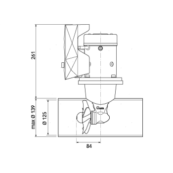 Bow Propeller Quick BTQ125