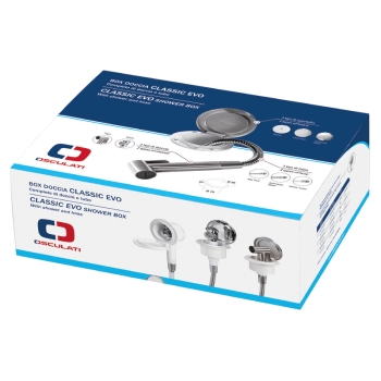 Box doccia Classic Evo Inox tubo inox 4 m 