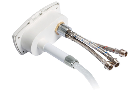 Box doccia New Edge crema tubo PVC 4 m (Bulk 10 pz)