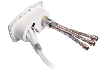 Box doccia New Edge cromata tubo PVC 4 m (Bulk 10 pz)