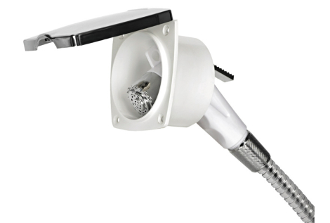 Box doccia New Edge cromato tubo inox 2,5 m 