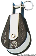 Bozzello 1 puleggia arricavo fisso o girevole B 