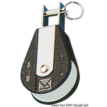 Bozzello 2 pulegge violino strozzascotte C 