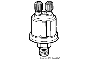 Bulbo olio 5 bar 1/8"-27NPT poli isolati 