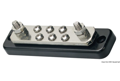 Bus Bar porta terminali 2 x 8 mm 