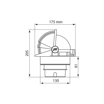 Bussola olimpic 135 bianca