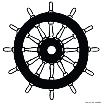 Bussola Ritchie Wheelmark 4"1/2 incasso nera/nera 