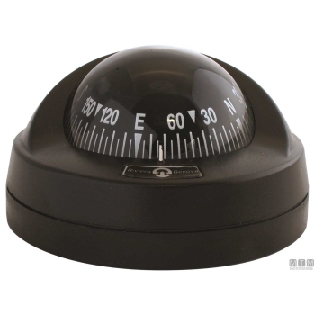 Bussola rv led aries 2"1/2 bianca 