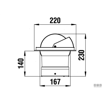 Bussola rv white star b6w3 hs nera 