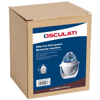 Bussola Scout nera 2" 5/8, rosa nera 