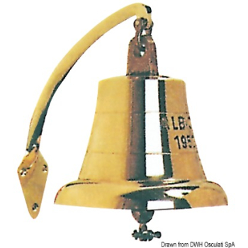 Campana in bronzo massiccio 160 mm 