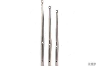 Candeliere h505mm inox<