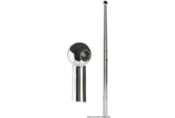 Candeliere inox 450 mm 