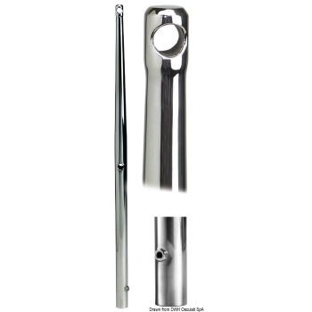 Candeliere inox mm 625 regolamentare ORC 