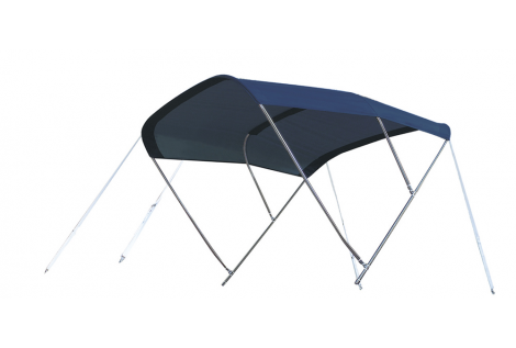 CAPOTTINA BIMINOX CM.170X151H BLU