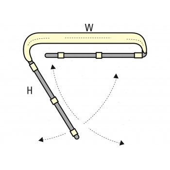 Capottine Tendalini 3 Archi Bimini Top