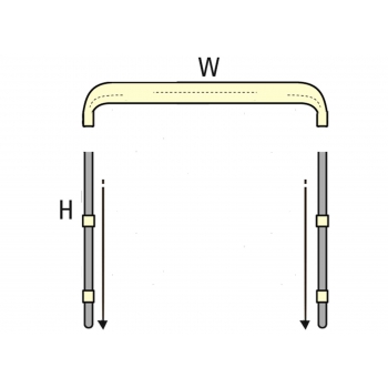 Capottine Tendalini 3 Archi BimInox Blue