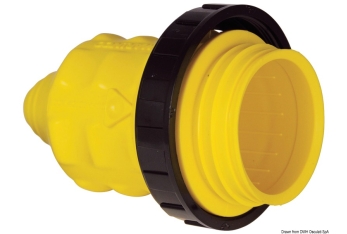 Cappuccio giallo x spina 30 A 