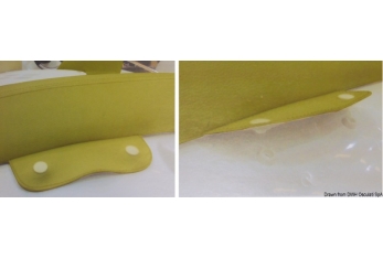 Cappuccio in plastica Stayput Press NERO 