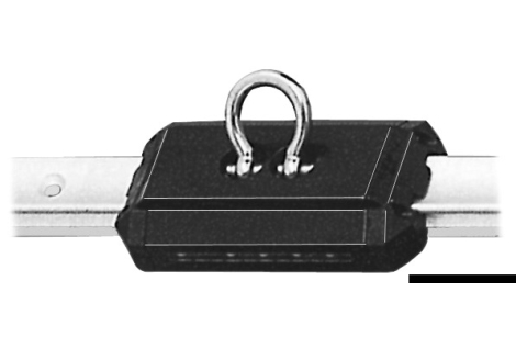 Carrello su sfere 86x60 mm 