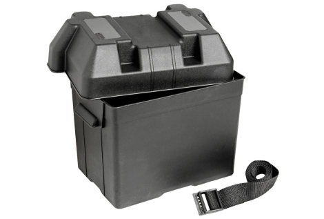 Cassetta portabatteria in polipropilene 