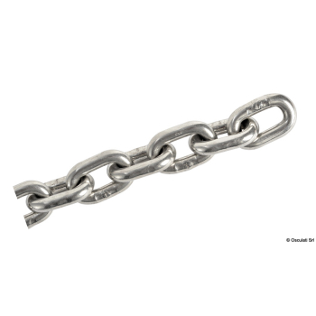 Catena inox calibrata 10 mm DIN766 x 100 m 
